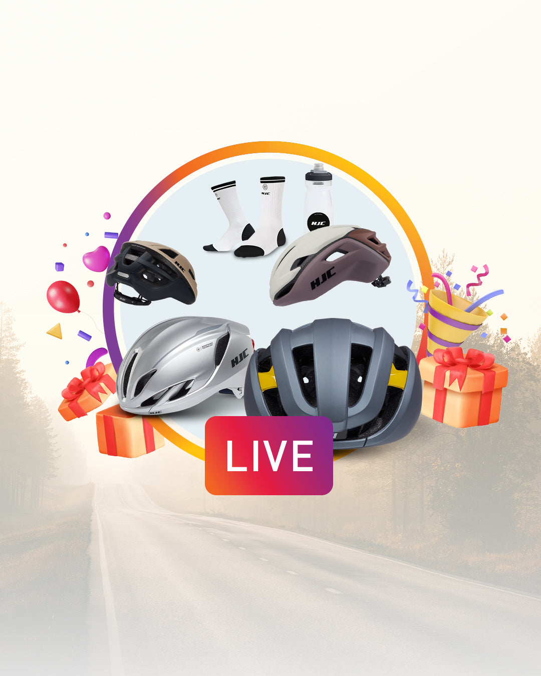 2025 HJC SPORTS STAMP TOUR 이벤트 종료 & 추첨 라이브